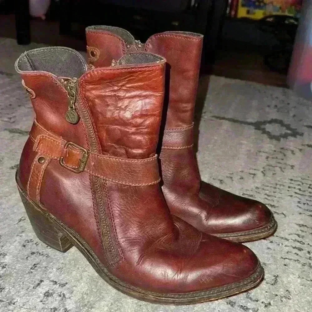 Liberty Black Toscano Arbia western‎ boot sz 8.5